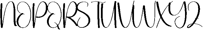 Wonderful Regular otf (400) Font UPPERCASE