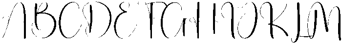 Wonderful Regular otf (400) Font UPPERCASE