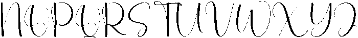 Wonderful Regular otf (400) Font UPPERCASE