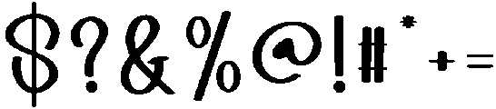 Wonderful Regular otf (400) Font OTHER CHARS