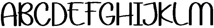 Wonderful Regular otf (400) Font UPPERCASE