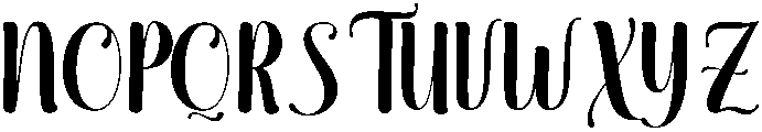 Wonderful Regular otf (400) Font UPPERCASE