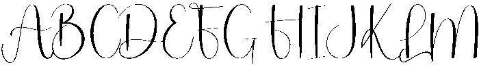 Wonderful Regular otf (400) Font UPPERCASE