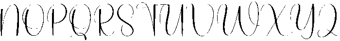 Wonderful Regular otf (400) Font UPPERCASE