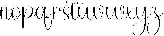 Wonderful Regular otf (400) Font LOWERCASE