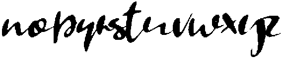 Wonderful Regular otf (400) Font LOWERCASE