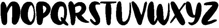 Wonderful Regular otf (400) Font UPPERCASE
