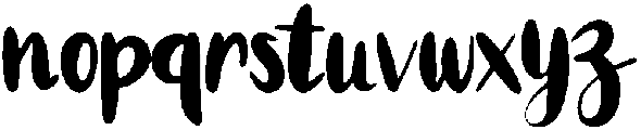 Wonderful Regular otf (400) Font LOWERCASE
