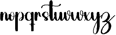 Wonderful Regular ttf (400) Font LOWERCASE