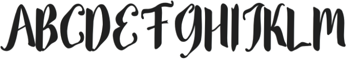 Wonderful Sambo Bold Regular otf (700) Font UPPERCASE