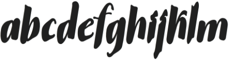 Wonderful Sambo Bold Slant Regular otf (700) FONT