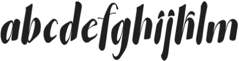 Wonderful Sambo Slant Regular otf (400) FONT