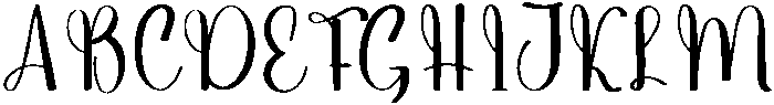 Wonderful Signature Regular otf (400) Font UPPERCASE