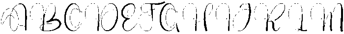 Wonderful Vintage Regular otf (400) Font UPPERCASE