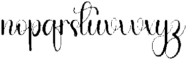 Wonderful Vintage Regular otf (400) Font LOWERCASE
