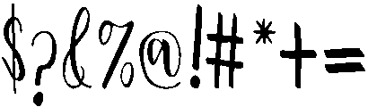 Wonderful otf (400) Font OTHER CHARS