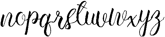 Wonderful otf (400) Font LOWERCASE