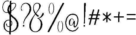 Wonderful otf (400) Font OTHER CHARS