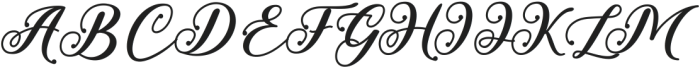 Wonderful writing sans Regular ttf (400) Font UPPERCASE