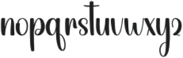 WonderfulHandwriting Regular otf (400) Font LOWERCASE