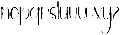 Wonderland Handmade Regular otf (400) Font LOWERCASE
