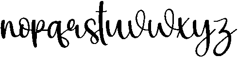 Wonderland Regular otf (400) Font LOWERCASE