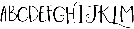 Wonderland Regular otf (400) Font UPPERCASE