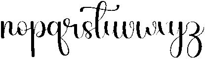 Wonderland Regular otf (400) Font LOWERCASE
