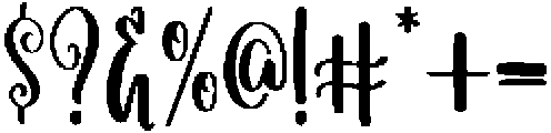 Wonderland Regular otf (400) Font OTHER CHARS