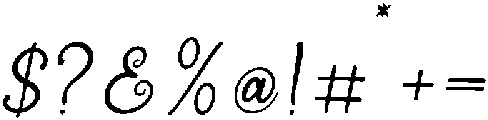 Wonderline otf (400) Font OTHER CHARS