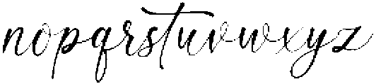Wonderline otf (400) Font LOWERCASE