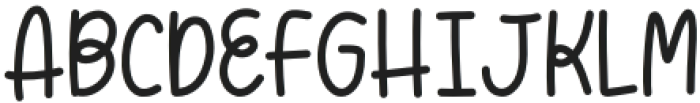 Wondernote Font Regular otf (400) Font UPPERCASE