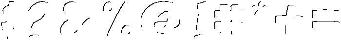 Wonders Graf - Inner otf (400) Font OTHER CHARS