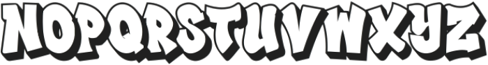 Wonders Graf - Shadow otf (400) Font LOWERCASE