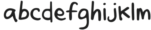 Wonderwolf Regular otf (400) Font LOWERCASE