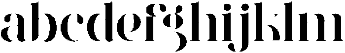 Wonderz Avant otf (400) Font LOWERCASE