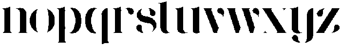 Wonderz Flair otf (400) Font LOWERCASE