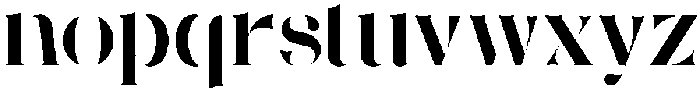 Wonderz Flow otf (400) Font LOWERCASE