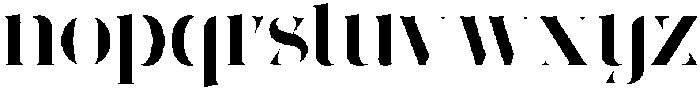 Wonderz Vogue otf (400) Font LOWERCASE