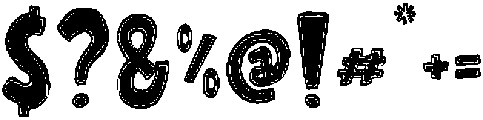 Wonky Dongki otf (400) Font OTHER CHARS