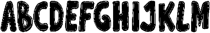 Wonky Dongki otf (400) Font UPPERCASE