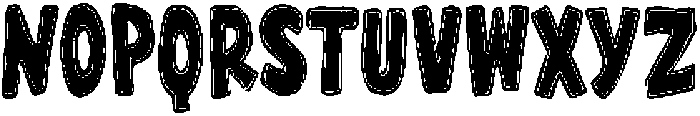 Wonky Dongki otf (400) Font LOWERCASE
