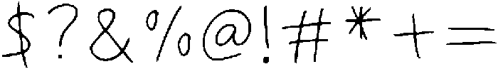 Wonky Regular otf (400) Font OTHER CHARS