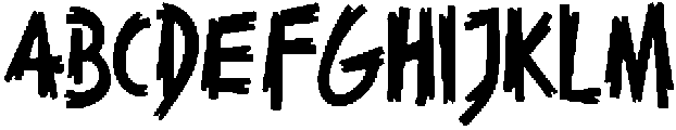 Wood Island Regular ttf (400) Font UPPERCASE