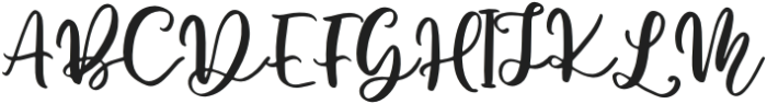 Woodbine Alt otf (400) Font UPPERCASE