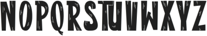 WoodeeztRegular otf (400) Font UPPERCASE