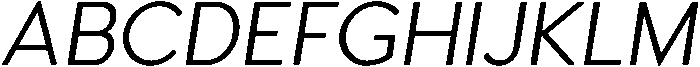Woodford Bourne Light Italic otf (300) Font UPPERCASE