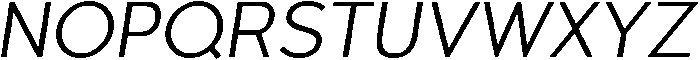 Woodford Bourne Light Italic otf (300) Font UPPERCASE