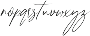 WoodgatesVintage otf (400) Font LOWERCASE