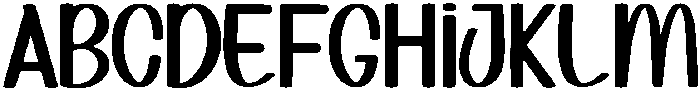 Woodland Regular otf (400) Font UPPERCASE